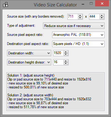 Video Size Calculator Windows 11 download